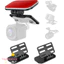 Giá đỡ camera dự phòng TOPTOOLCX, Giá đỡ gắn ABS Giá đỡ camera phía sau, Giá đỡ camera bảng điều khiển màu đen màu đỏ bền bỉ Xe hỗ trợ