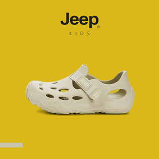 JEEP Giày Lỗ Rỗng Mùa Hè Trên Bãi Biển Chống Trơn Trượt Giày Sandal Bé Trai Bé Gái