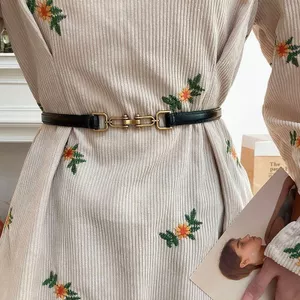 Đai Không Đục Lỗ Trang Trí Nữ Phiên Bản Hàn Quốc Áo Len Tất Cả Trận Đấu Cao Cấp Retro Mỏng Dây Phong Cách Thời Trang Hợp Thời Trang 6.1