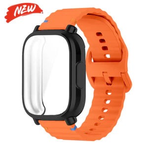 Ốp Lưng TPU + Dây Đeo Silicon Cho Redmi Watch 5 Active / 5 Lite Khung Bảo Vệ Màn Hình Mềm braceelet cover band
