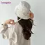 Mũ chống nắng BORAGETE, Dây chắn gió có dây buộc Mũ ngư dân, Mũ che nắng mỏng màu trơn thông thường Mùa hè