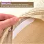 BORAGETE Mũ Kích Thước Miếng Dán Miếng Dán Miếng Dán Miếng Dán 20 Chiếc Áo Sơ Mi Cổ Chống Bẩn Dây Buộc Băng Hấp Thụ Mồ Hôi Miếng Dán Mũ Vành