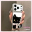 ốp lưng iphone Mèo đen dễ thương Cho Iphone 17 Iphone 11 Pro 12 13 14 15 16 7 xs xr Pro Max Plus IP12PROMAX IP17PROMAX
