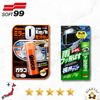 SOFT99 Water Repellent Coating for Automotive and Helmet Surfaces