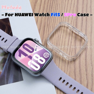 Ốp PC Cho Huawei Watch Fit 5 Đồng Hồ Thông Minh Matte Cover Huawei Watch Fit 5 Pro Bảo Vệ Rỗng Ốp Lưng Vỏ Phụ Kiện