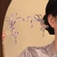 MAUROPOLI {Purple Tang Drunk Late} Phong Cách Trung Hoa Mới Màu Tím Chống Rơi Hoa Kẹp Tóc Sườn Xám Mũ Đội Đầu Lược Tóc Chèn Lược Phụ Kiện Tóc Nữ