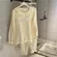 Đồ ngủ phong cách công chúa dễ thương tay dài mùa xuân thu bộ đồ mặc nhà ngọt ngào vải cotton họa tiết đám mây cho nữ
