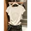 2026 Phong cách mới màu nâu ngắn tay Cotton co giãn vải thoải mái in hoa Slim-fit Thợ may Sli
