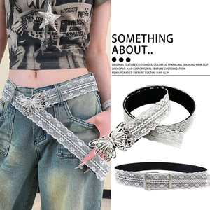 Thắt Lưng Ren Nữ 2026 Phong Cách Mới Cao Cấp Retro Sang Trọng Phù Hợp Với Dây