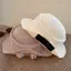 Pháp Hepburn Phong Cách Nơ Ống Hút Nón Retro Thanh Lịch Con Gái Phong Cách Top Hat 2026 Phong Cách Mới Mũ Chống Nắng Nữ
