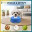 BVY Dog Liquid Li Bowl Chống Rung Ăn Chậm Bát Cho Chó Chống Trơn Trượt Chó Điều Trị Đồ Chơi Chó Con Li Đồ Chơi Ăn Chậm Đồ Dùng Cho Chó Con.
