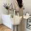 SQ11 Dệt và nối túi nách thiết kế đa năng thời trang Túi đeo dưới cánh tay mùa hè mới dung tích lớn