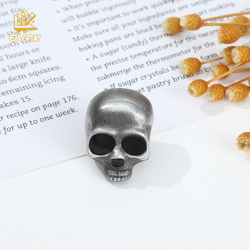Alittlesetrtu Cá Tính Vintage Gothic Đầu Lâu Chữ Thập Thanh Kiếm Trâm Pin Cho Nam Nữ Đảng Trang Sức VN