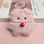 CANAMEK Hoạt Hình Dễ Thương Sang Trọng Lợn Móc Khóa Kính Mát Sáng Tạo Búp Bê Lợn Móc Khóa Kawaii Đồ Chơi Nhồi Bông Bapa Mặt Dây Chuyền Trang Trí Quà Tặng CSF