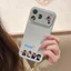 Ốp lưng iPhone Họa tiết da mạ phong cách Crayon Shin-chan mô hình bạn thân iPhone 17 16 15 14 13 12 11 Pro Max Plus Max