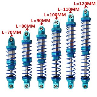 🔥Phuộc Giảm Sóc phụ kiện xe rc Phuộc Nhún R RC1 / 10 Leo Núi Xe Kim Loại Giảm Chấn Thủy Lực Hai Tầng Lò Xo Giảm Chấn TRX4 SCX10 90046