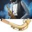 Ống cổ Saxophone ROLY, Cổ Saxophone Alto vàng bằng đồng, Đường kính cổng 2,45cm / 0,96in chuyên nghiệp Alto Saxophone cho Alto Saxophones Sử dụng
