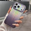 Ốp Điện Thoại Camera Gradient Aurora Cho iPhone 17 Pro Max 16 15 Pro Max Vỏ Bảo Vệ Chống Sốc