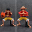ONE PIECE Wano Country Monkey D. Luffy Nhân Vật Hành Động Ngọn Lửa Nắm Rơm Mũ Anime Trang Trí