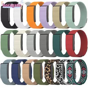 Dây đeo thể thao BORAGETE, Dây đeo theo dõi sức khỏe bằng Nylon thiết kế vòng lặp, Dây đeo thay thế có thể điều chỉnh 22mm thoáng khí cho dây đeo Amazfit Helio