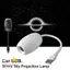 Máy chiếu Galaxy TOPTOOLCX, Đèn LED chiếu phạm vi lớn có thể điều chỉnh lấy nét có thể điều chỉnh Đèn bầu trời đầy sao, Đèn khí quyển 5V1A 3 mức độ sáng có thể điều chỉnh Đèn ngủ USB Trang trí chơi game tại nhà