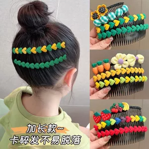Cắt Tóc Lược Cắt Tóc Đầu Lưng Tóc Kẹp Mở Rộng Nổ Gãy Cô Gái Đầu Trước Phong Cách Chèn Trẻ Em Kẹp Tóc Cô Gái