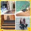 Băng chống trượt hạng nặng Băng dính ngoài trời chống thấm nước cho lối đi Cầu thang Ramps Des Ván trượt dính Dải chống trượt