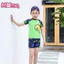 Đồ bơi trẻ em cho bé trai, thoáng khí, mềm mại, thân thiện với da, đồ bơi hai mảnh ngắn tay