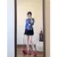 Áo sơ mi nữ màu xanh trơn eo dài tay nữ công sở nữ OL Work Top Áo sơ mi đồng phục