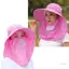 Exhila Ngoài Trời Thoáng Khí Mũ Chống Nắng Cổ Polyester Nắp Nhiều Màu Lựa Chọn