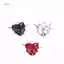 PNPIA- 10 Chiếc Gothic Trái Tim Gai Spike Charm Punk Nelace Bông Tai DIY Phụ Kiện Cho Trang Sức Thủ Công Làm