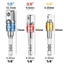 Hex Shank Tay Vuông Chuyển Đổi Đầu Tay Thanh Kết Nối CRV Cờ Lê Điện Tay Khoan Adapter