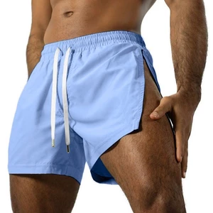 Casual Sports Pants Men's Summer Ice Silk Quick-Drying Shorts Fitness Running Trend Shorts c76s