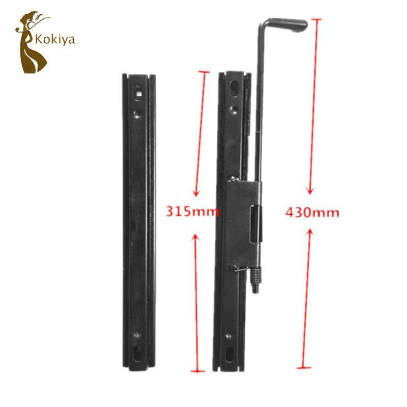 Thanh trượt ghế Dễ dàng lắp đặt Bộ lắp ráp đường ray thép cán nguội màu đen cho ô tô Thay thế ghế trước ô tô