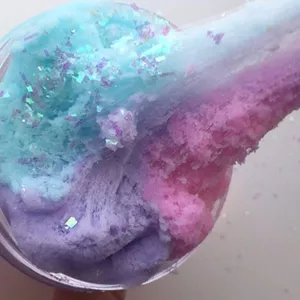 Ngàn Bùn Lụa Siêu Mềm Lông Tơ Giải Nén Iceberg Bùn Đồ Chơi Cô Gái Trái Tim Chải Bùn Cổ Tích Tạo Bọt Keo Sinh Viên 0624