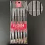 Đũa inox phong cách Hàn Quốc, mẫu mới, bộ 5 chiếc, chống bỏng và chống trượt, đũa inox 304