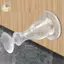 Nút chặn cửa tự dính bằng silicon Tắt tiếng Cửa hút Cửa sau Bảo vệ tường Giá đỡ cửa ẩn ELWW