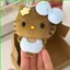 PS1 Sanrio Hello Kitty Plushie Dễ Thương Lông Thú Đen Sang Trọng Túi Búp Bê Charm SP1