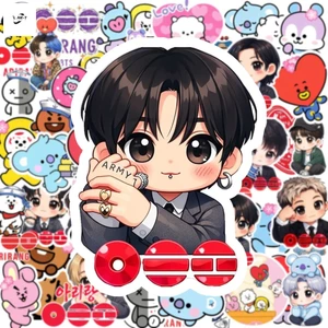 55 BTS1 Kpop Miếng Dán Dễ Thương - Arirang Album Hoạt Hình Dán Cho Cốc Nước Notebook