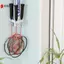 Giá đỡ cầu lông treo tường Giá đỡ đục lỗ miễn phí có móc treo bóng Lưu trữ Ra cho quần vợt Pileball Ping Pong Paddle VN