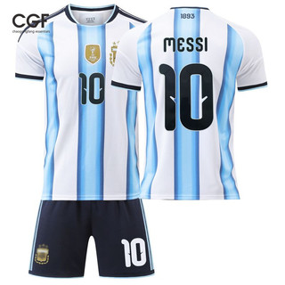 Áo đấu, Áo thun Argentina Massey World Cup Jersey Số 10 người hâm mộ