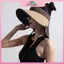Mũ chống nắng vành rộng MYPANDA Mùa hè ngoài trời Phong cách thông thường Mũ Buet có thể gập lại dành cho nữ Du lịch chống tia cực tím.
