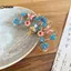 KUZHEN Phong Cách Trung Hoa Men Bướm sel Kẹp Tóc Nữ Hanfu Phong Cách Cổ Xưa Kẹp Bên Phụ Kiện Tóc HOT