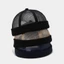MERIGGIARE Lưới không vành Skullcap, Mũ beanie thoáng khí không vành lưới, Vòng đeo tay cuộn cổ điển Mũ mùa hè Unisex thoáng khí dành cho nam giới