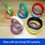 Springevenstar Băng Niêm Phong Tự Dính Mạnh 10M Dải Niêm Phong Bền Nhiều Màu Cho Mồ Hôi Nhà DIY Thủ Công Dự Án Sửa Chữa Springevenstar