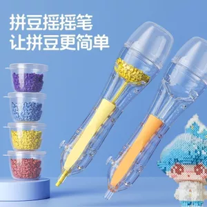 Spell Bean Shaker Pen Dot-Grip Spell Bean Pen Creative Push-Type Spell Bean Pen Trong suốt Người mới biết Spell Bean Công cụ bút đặc biệt 260626