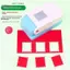 GCDHome Hình Chữ Nhật Bưu Chính Tem Đấm Đòn Bẩy Hành Động Thủ Công Đấm Cho Giấy Thủ Công Thêu Sò Vật Liệu Khác Nhau Đấm Dụng Cụ HOT