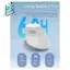 Chuột I300 Chế Độ Kép Không Dây BT 2.4G Thiết Kế Dọc Điều Khiển Tiện Dụng Cho Ba Máy Quà Tặng