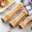 Máy xay tiêu gỗ, Máy xay tiêu bằng gỗ có thể điều chỉnh độ thô 6 / 8 / 10 Inch, Cơ chế mài gốm Máy xay muối ELWW