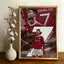 Cristiano Ronaldo Autograph Áp phích vải chống nước không khung, CR7 Ngôi sao bóng đá In ảnh, Quạt Merch Quà lưu niệm Trang trí tường